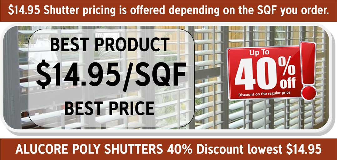 shutter discount in orlando